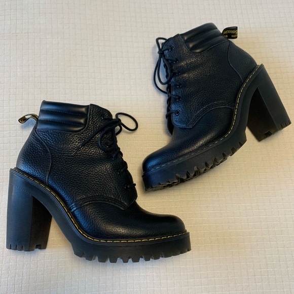 Dr Martens Persephone black leather boots - Picture 8 of 16